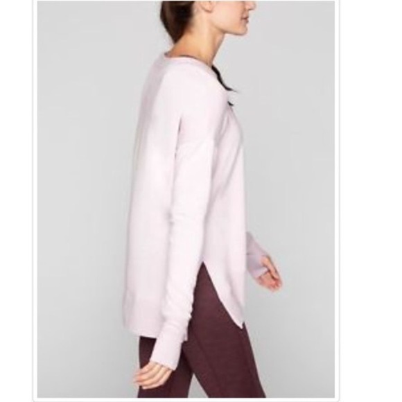 Athleta Coaster Luxe Sweatshirt in color Soft Lilac, size M - Picture 1 of 6